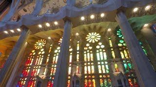 SAGRADA FAMILIA  BARCELONA SPAIN  HD [upl. by Gnues]