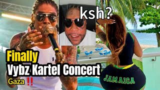 Kenyans React VYBZ KARTEL CONCERT DATES PRICES LOCATION finally Revealed live 🛑 [upl. by Abisha]