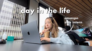 My First Day as an Amazon Software Engineer Intern 💻🎧 [upl. by Arihaz]