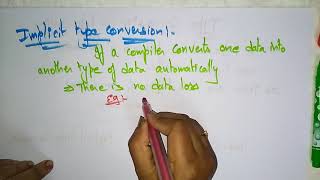 Type Conversion  Implicit amp Explicit  Compiler design  Lec41  Bhanu Priya [upl. by Shipp437]