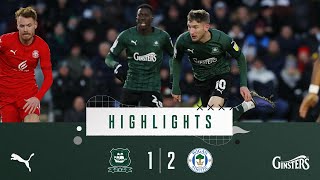 Highlights  Plymouth Argyle 12 Wigan Athletic [upl. by Mercedes]