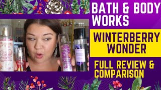 Winterberry Wonder Fragrance Mist Is It Worth the Hype  Bath and Body Works Review [upl. by Ocir]