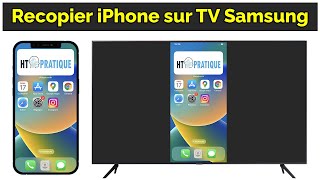 Comment recopier l’écran iPhone sur TV Samsung sans fil [upl. by Maag]