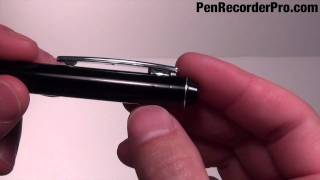 36hr Slim Pen Voice Recorder SL100 formerly MQ77N  Voice Activated Recorder [upl. by Michella]