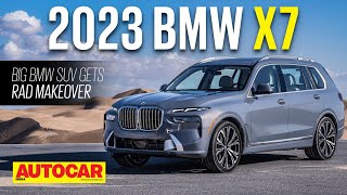 2023 BMW X7 review  Big BMW SUV gets rad makeover  Drive  Autocar India [upl. by Ardnaid]