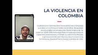 “Elementos Sustanciales de la Justicia Transicional y la Violencia en Colombia [upl. by Baptist577]