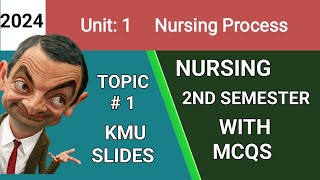 Unit 1 Nursing process  fundamental of nursing  bsn 2nd semester  mcqs [upl. by Areivax]