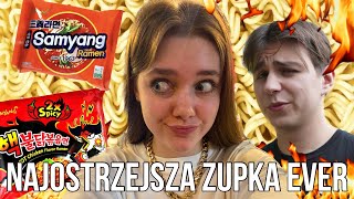 PIERWSZA ZUPKA CHIŃSKA NA ŚWIECIE 🤯  NAJOSTRZEJSZA 🥵 TEST [upl. by Bela]