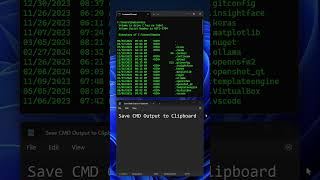 Save CMD Output to Clipboard Quick and Easy CMD Trick [upl. by Middlesworth]