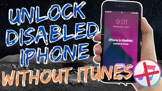 Cant Miss How to Unlock Disabled iPhone Without iTunes or passcode  Unlock Disabled iPhoneiPad [upl. by Lidda]