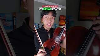 3 violin VS 3000 violin violin violinist violincover [upl. by Doroteya]