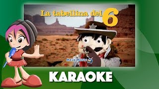 La ballata del cowboy Billtabellina del 6  Versione karaoke MelaEducational [upl. by Aneeles]