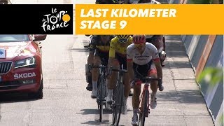 Last kilometer  Stage 9  Tour de France 2018 [upl. by Benedic]