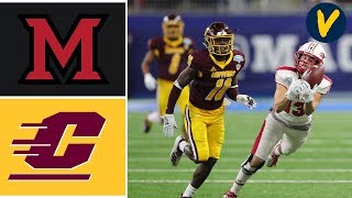 Miami OH vs Central Michigan Highlights  2019 MAC Championship [upl. by Gronseth700]