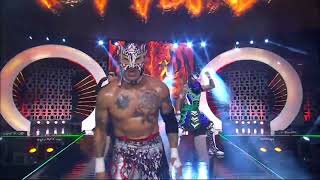 THE LUCHA BROS AND MISTICO ENTRANCE  AEW FORBIDDEN DOOR 6302024 [upl. by Zielsdorf233]