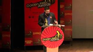 Kanti Shah At The 4th Annual Golden Kela Awards [upl. by Eltsirhc]