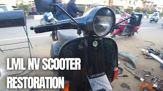 LML NV SCOOTER RESTORATION [upl. by Gelya]