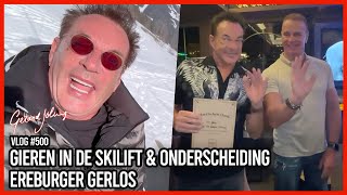 GIEREN IN DE SKILIFT amp ONDERSCHEIDING EREBURGER GERLOS  GERARD JOLING  VLOG500 [upl. by Nidya]