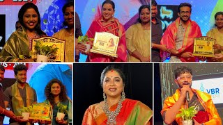 TV Serial Actors Haritha JackieZubeidha Ali Anchor Ravi  Sravanthi Srikar TV amp Media Awards [upl. by Didi]