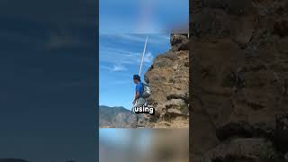 How the Canary Shepherds Mastered Cliff Jumps with Just a Stick [upl. by Boykins]