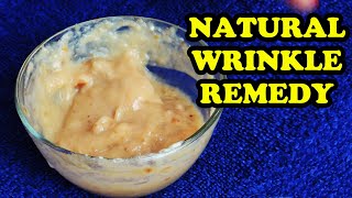 ANOTHER DIY ANTI AGING FACE MASK HOMEMADE  FOLLOW these NATURAL REMEDIES FOR WRINKLES ON FACE [upl. by Mathew628]