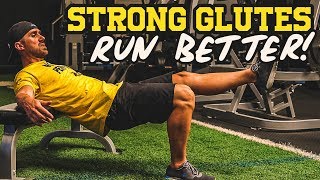 5 Exercise Glute Workout for Runners Get STRONG Run FAST [upl. by Eirollam953]