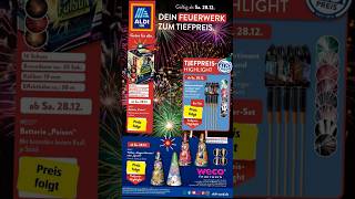 Aldi Süd Feuerwerk Prospekt 202425 🔥 [upl. by Tj]