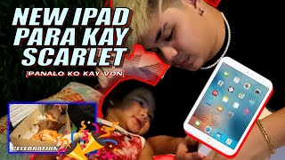 AFTER WIN BINILHAN KO NA NG IPAD SI SCARLET  CELEBRATION  BUGOY amp EJ VLOG [upl. by Cristobal]