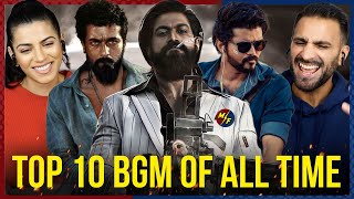 Top 10 Popular BGM of all time Reaction Kalki Master Kgf Lokiverse Beast Rolex Kaththi Kabali [upl. by Suoirad]