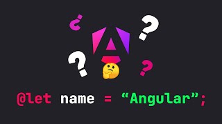 Nueva SINTAXIS let declara VARIABLES en tu template con ANGULAR 181 🚀 [upl. by Auqinat505]