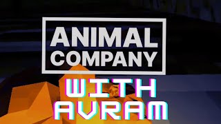 I Played Animal Company Horror Game with my friend Avram You will laugh [upl. by Enylrac]