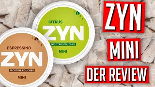 ZYN Mini Espressino Citrus  Der Review [upl. by Halli]