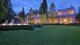 489 Lakeshore Road East Oakville Canada  The Magnificent Luxury Estate Canada [upl. by Orelu]