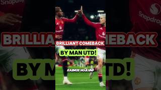 Manchester Uniteds Comeback Victory Against Brentford ManUtd shorts virals Soccer RedDevils [upl. by Akyeluz222]