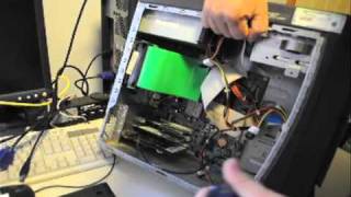 Dell Desktop  How to remove hard drive [upl. by Aihcats]