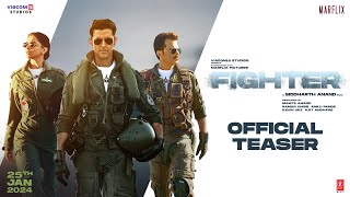 Fighter  Teaser  Hrithik Roshan  Deepika Padukone  Anil Kapoor  Siddharth Anand  25 Jan 2024 [upl. by Dnallor]