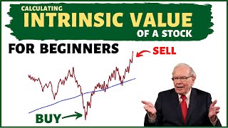 How To CALCULATE INTRINSIC VALUE of a STOCK [upl. by Eilliw]