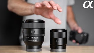 Sony 55mm F18 vs 50mm F12 GM  I Was VERY Surprised [upl. by Neural]