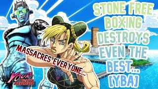 YBA Stone Free Boxing DESTROYS the Best [upl. by Lillywhite463]