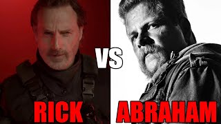 RICK GRIMES VS ABRAHAM FORD  The Walking Dead  MaxStarOficial [upl. by Towland]