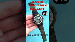 Casio quotPro Trek Killerquot Watch shorts [upl. by Akimik]