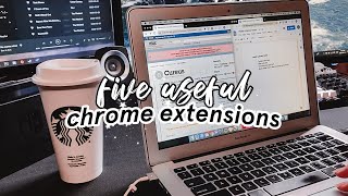 5 useful Chrome extensions for school and productivity [upl. by Aenil392]