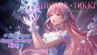 🌸Shining Nikki🌸 First Snow Event ❄️ 🎉Happy Birthday Nikki🎉 [upl. by Assirem407]