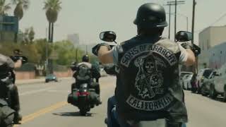 Sons of anarchy season 1 episode 1 sonsofanarchy movierecap drama bikergang [upl. by Ahsinat]