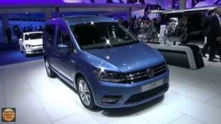 2016  Volkswagen Caddy Blue Motion  Exterior and Interior  IAA Frankfurt 2015 [upl. by Kiele198]