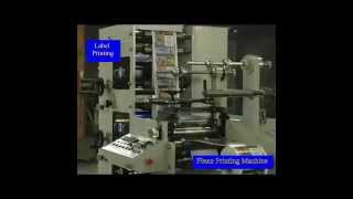 Flexographic Printing Machine For Label [upl. by Cristal]