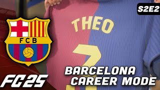 FORCED TO REPLACE BALDE FC25 Barcelona Career Mode [upl. by Nevet]