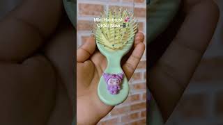 Mini Hairbrush 💕 fyp youtubeshorts shorts hairaccessories accessories babyaccessories foryou [upl. by Litman]