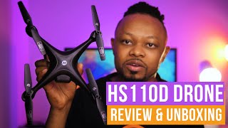 Cool DRONE For BEGINNERS  HOLY STONE HS110D REVIEW [upl. by Falo642]