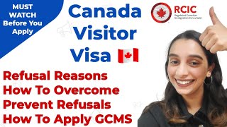 Canada Visitor Visa Refusal 🇨🇦 [upl. by Shifrah372]